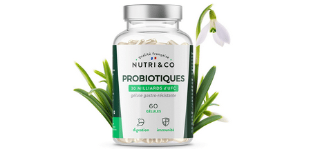 Avis Probiotiques 30 milliards d'UFC Nutri & Co