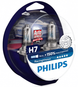 Avis ampoules h7 Philips RacingVision 150%
